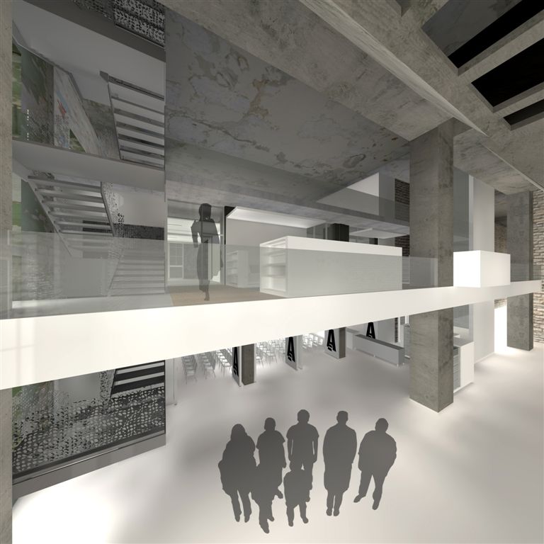 Arhitektuuri- ja disainikeskuse ruumide avalik arhitektuurivõistlus II-III koht